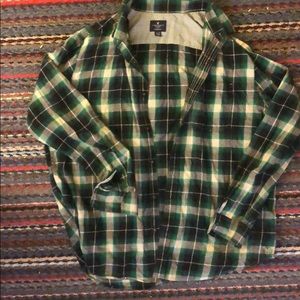 American Eagle plaid shirt XXL